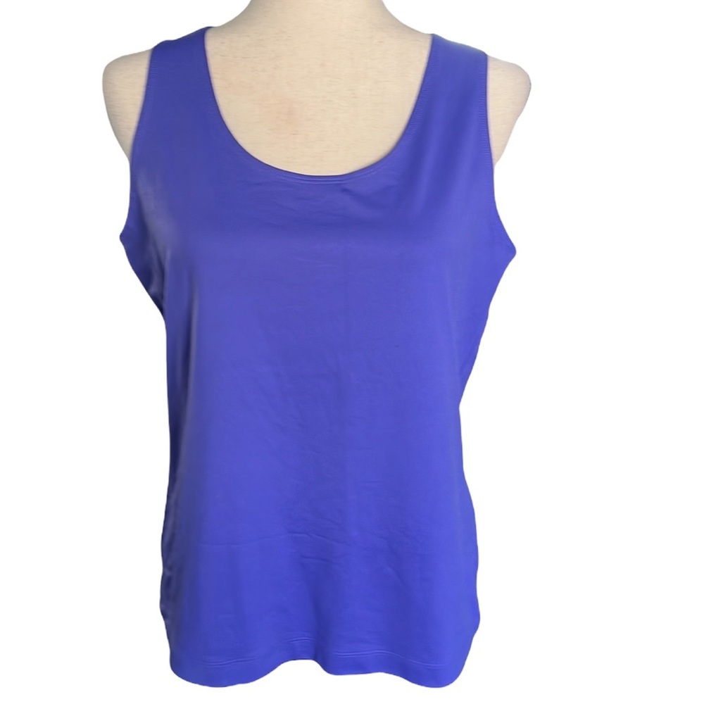 Chico’s Purple Tank Top Size 2 = Large